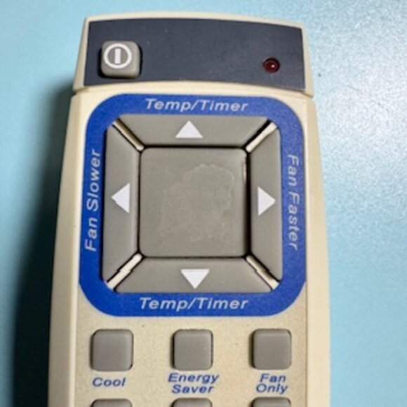 Frigidaire A/C Remote Control 5304520833 | Black Top | OEM Tested & Working - Picture 3 of 11